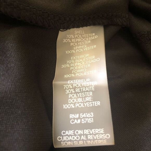 NEW Calvin Klein Black with White Polka Dots Trapeze Dress NWT - Picture 7 of 12